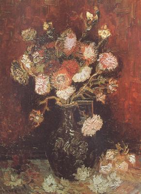Vincent Van Gogh Vase wtih Asters and Phlox (nn04) China oil painting art